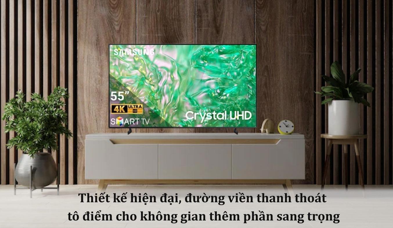 Smart tivi Samsung 4K 55 Inch 55DU8000