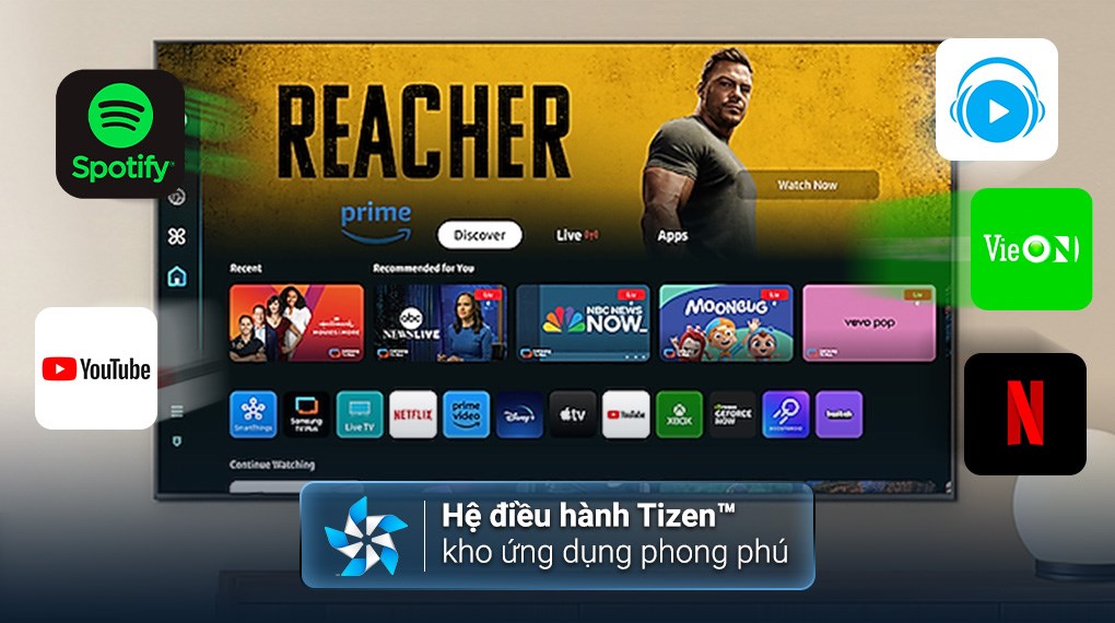 Smart tivi QLED Samsung 4K 43 Inch 43Q60DA