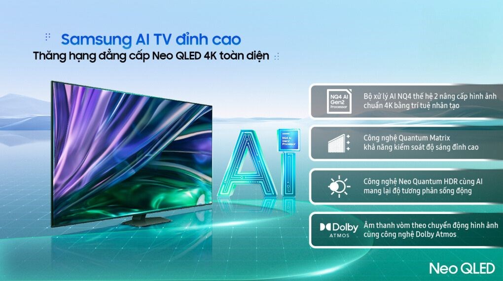 Smart tivi Samsung Neo QLED 4K 55 Inch 55QN85DB