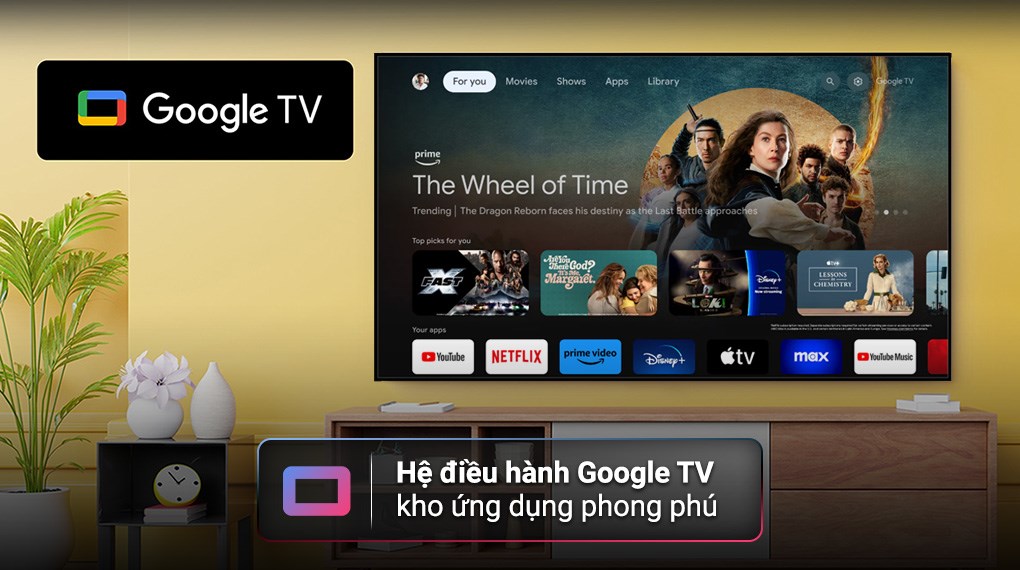 Google tivi Sony 4K 43 inch K-43S30