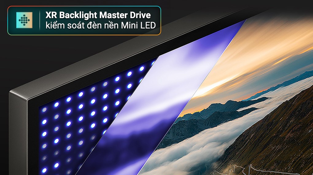Google tivi Mini LED Sony 4K 65 inch K-65XR70