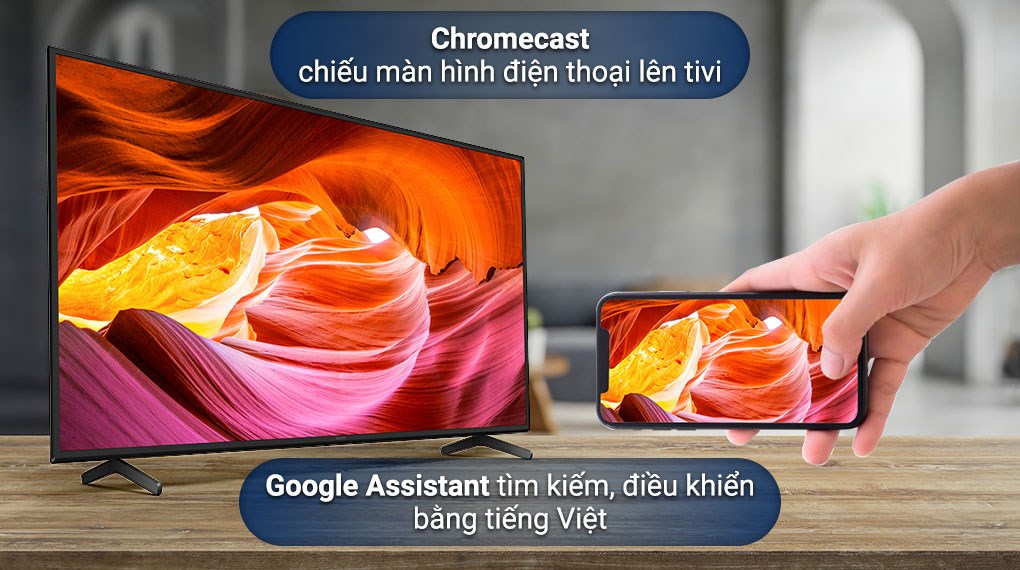 Google tivi Sony 4K 50 inch KD-50X81DK