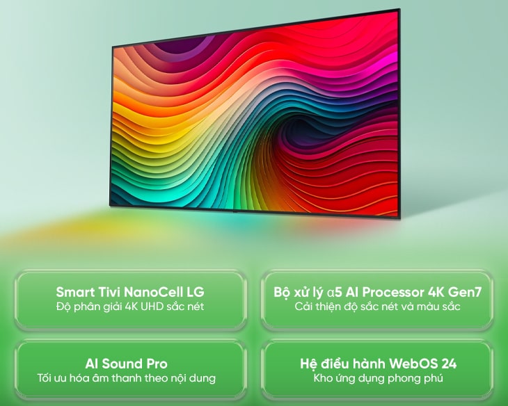 Smart tivi NanoCell LG 4K 86 inch 86NANO81TSA