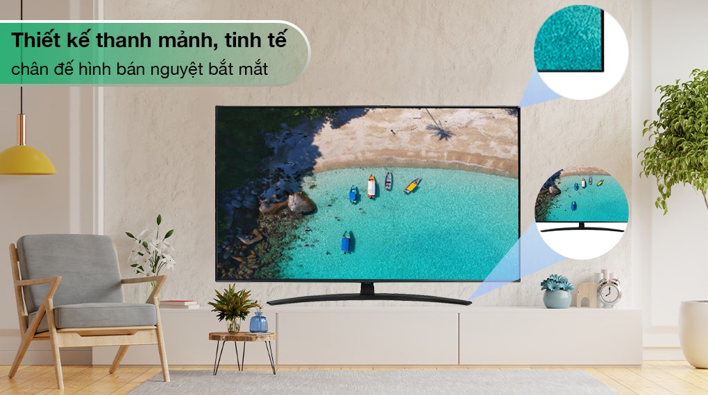 Smart tivi NanoCell LG 4K 55 inch 55NANO76SQA