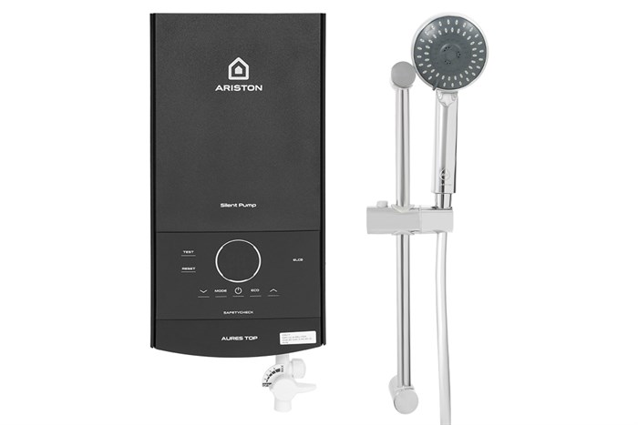 Máy nước nóng trực tiếp Ariston 4500W AURES TOP 4.5P ( Có Bơm)