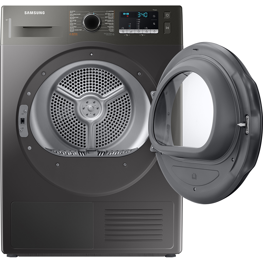 Máy sấy bơm nhiệt Samsung Inverter 9 kg DV90TA240AX/SV