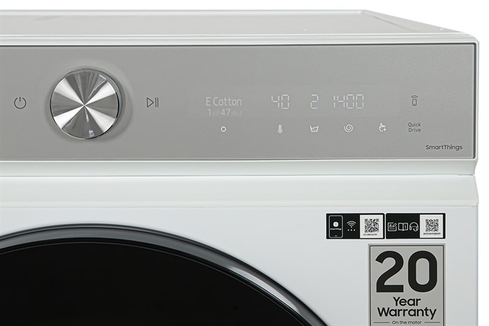 Máy giặt sấy Samsung Bespoke AI Inverter giặt 12 kg - sấy 8 kg WD12BB944DGH/SV