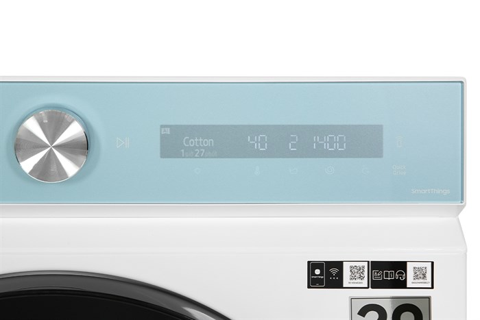 Máy giặt sấy Samsung Bespoke AI Inverter giặt 14 kg - sấy 8 kg WD14BB944DGM/SV
