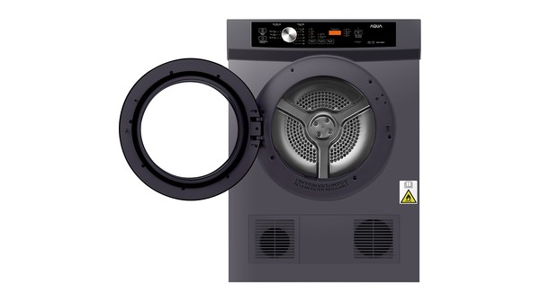 Máy sấy thông hơi quần áo Aqua 8 kg AQH-V800H.SS