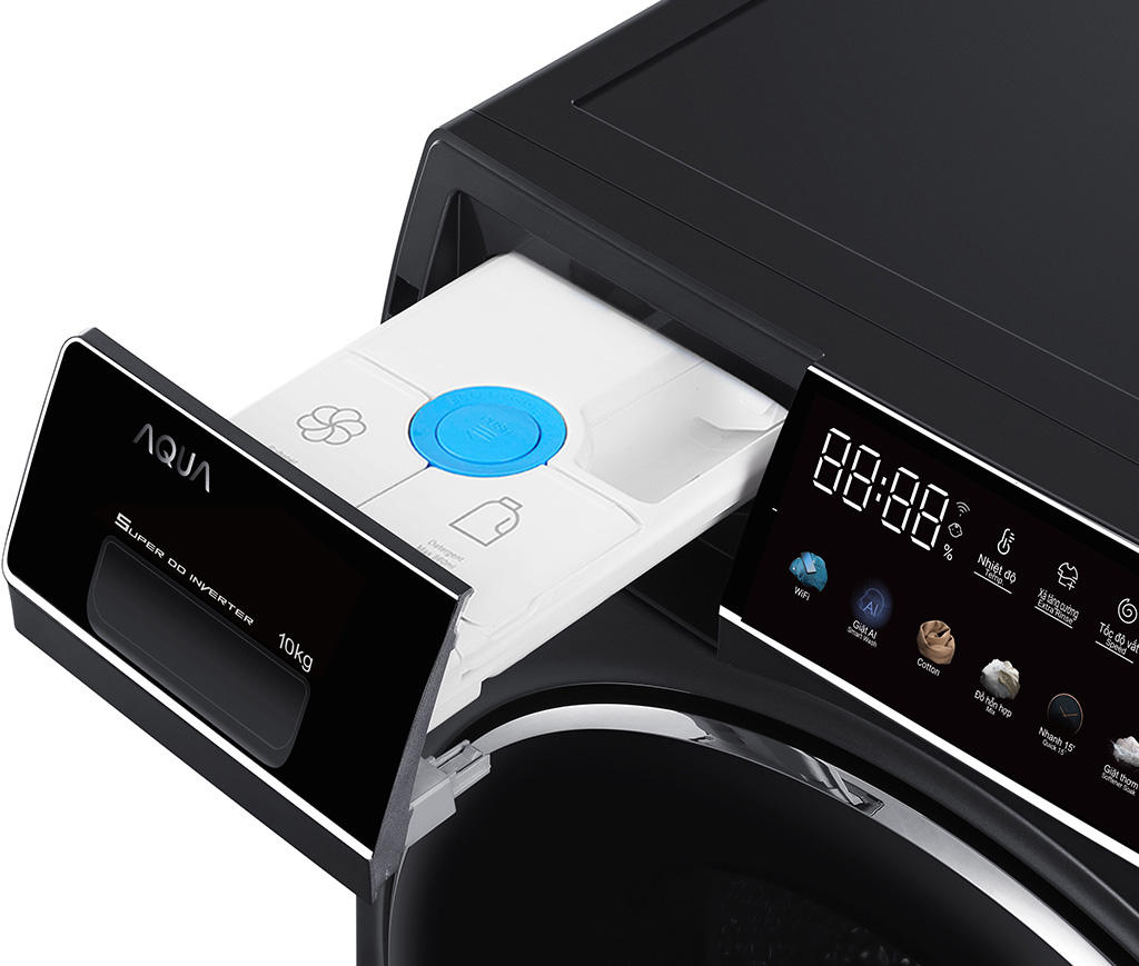 Máy giặt Aqua Inverter 10 kg AQD-DDW1000J.BK