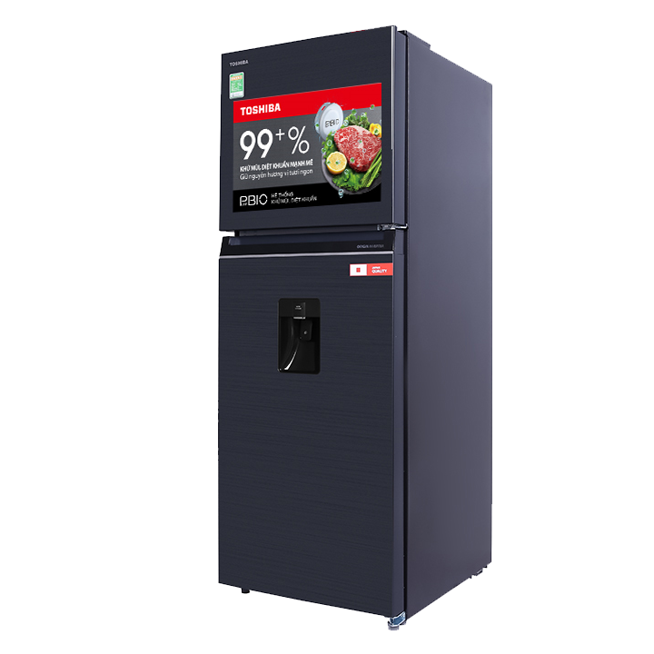 Tủ lạnh Toshiba Inverter 311 lít GR-RT395WE-PMV(06)-MG