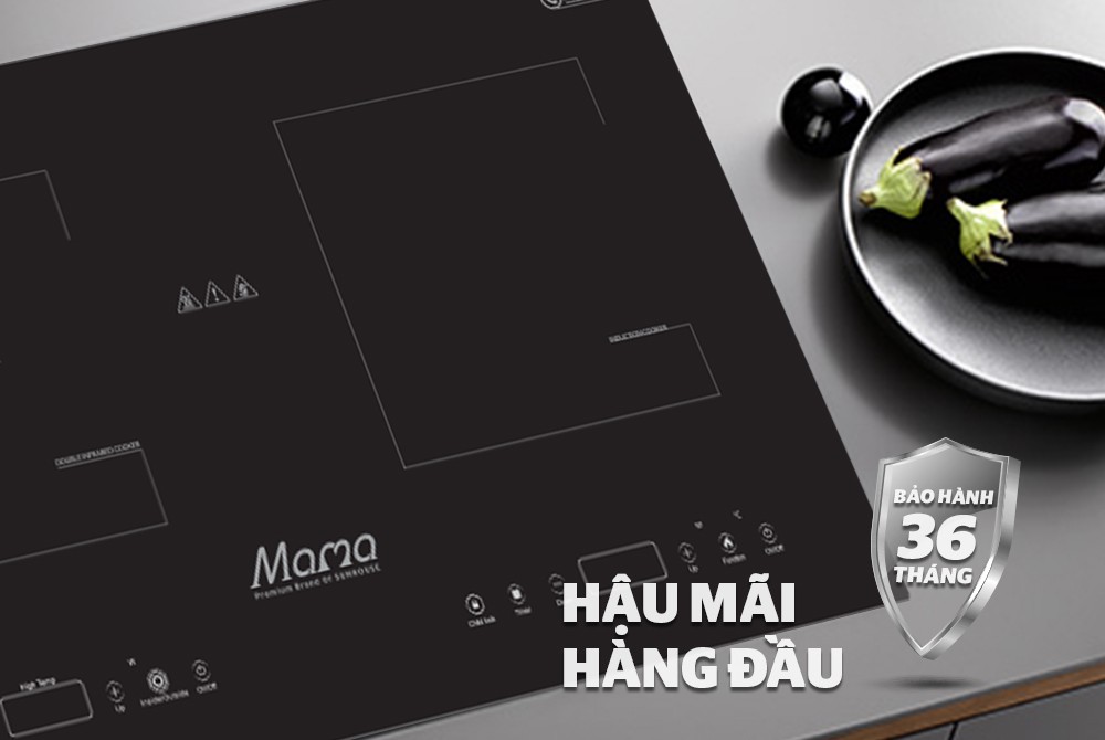 Bếp từ hồng ngoại lắp âm Sunhouse MMB9100VN