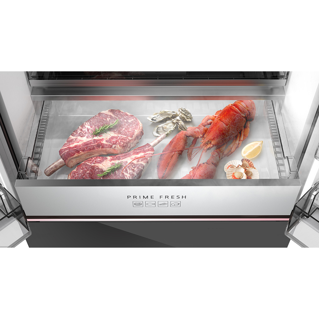 Tủ lạnh Panasonic Inverter 495 lít Multi Door PRIME+ Edition NR-CW530XMMV