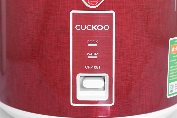 Nồi cơm điện Cuckoo 1.8 lít CR-1081/RDWHVN