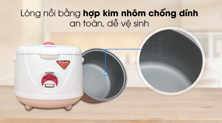 Nồi cơm điện Cuckoo 1.8 lít CR-1021