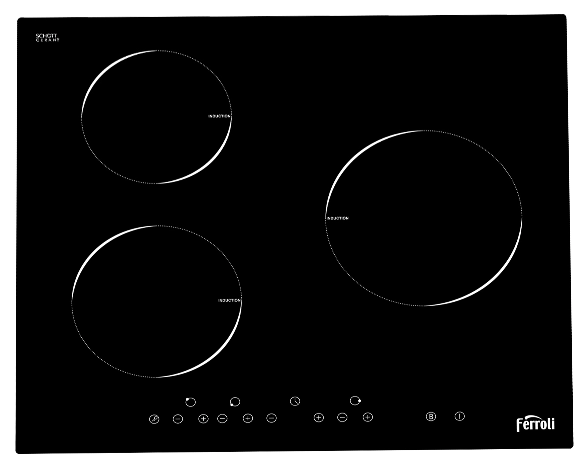 Bếp 3 từ Ferroli IT5700BN