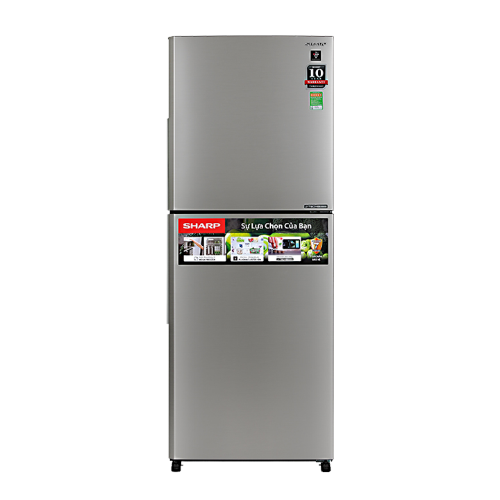 Tủ lạnh Sharp Inverter 330 lít SJ-XP352AE-SL