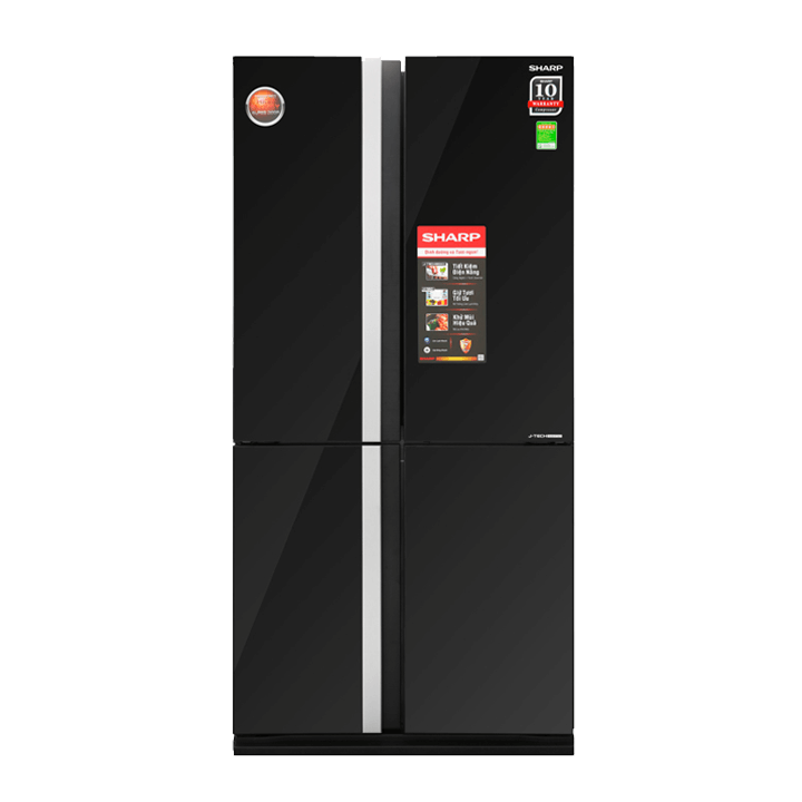 Tủ lạnh Sharp Inverter 605 lít SJ-FX688VG-BK
