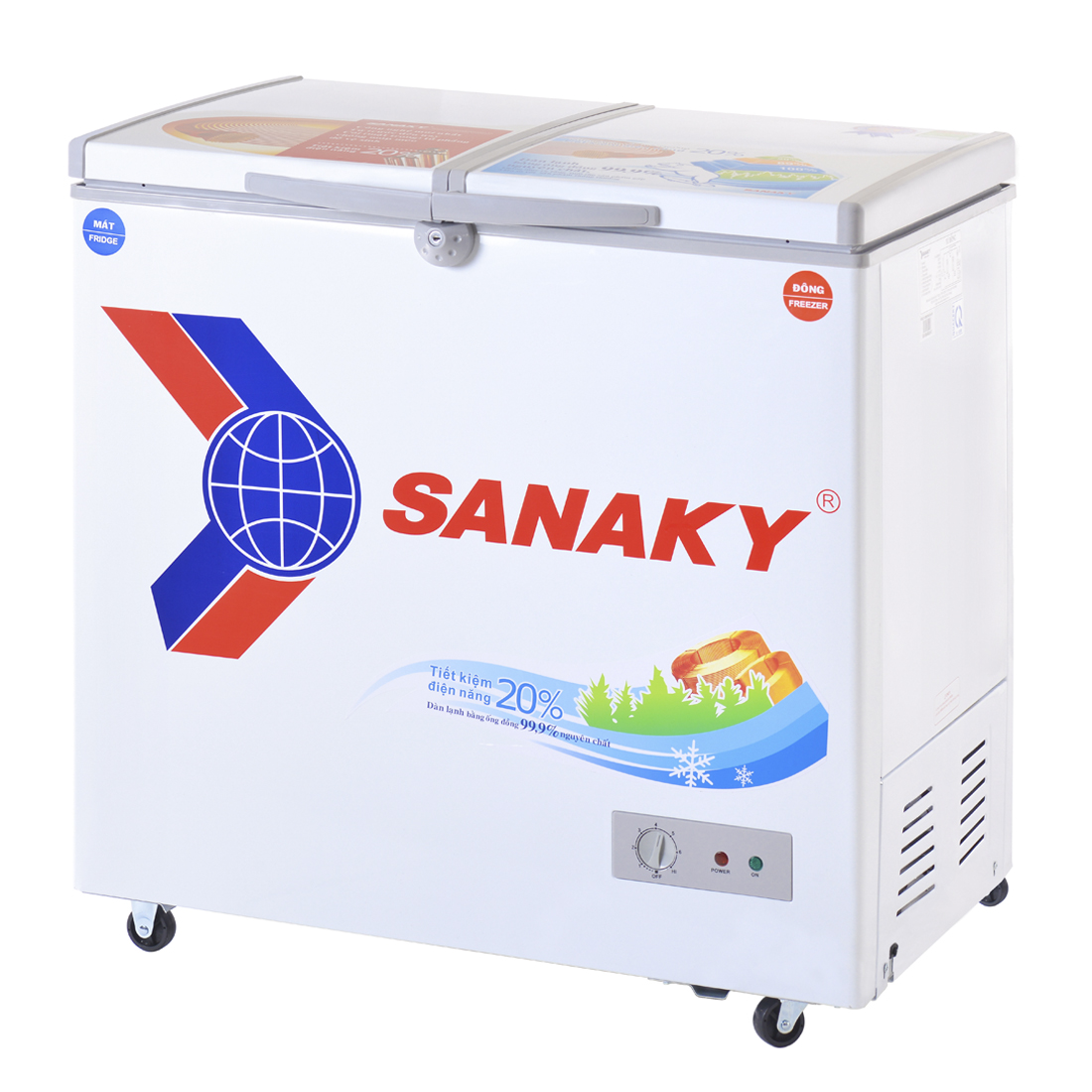 Tủ đông Sanaky 220 lít VH-2899W1