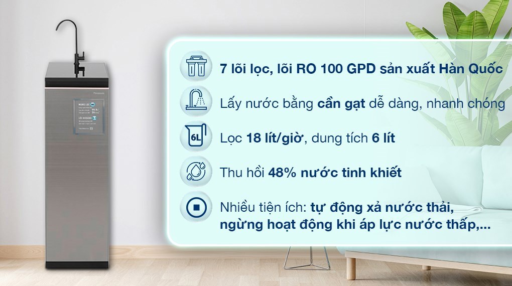 Máy lọc nước Panasonic TK-CA813F-VN