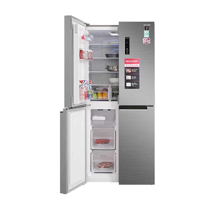 Tủ lạnh Sharp Inverter 401 lít Multi Door SJ-FXP480V-SL