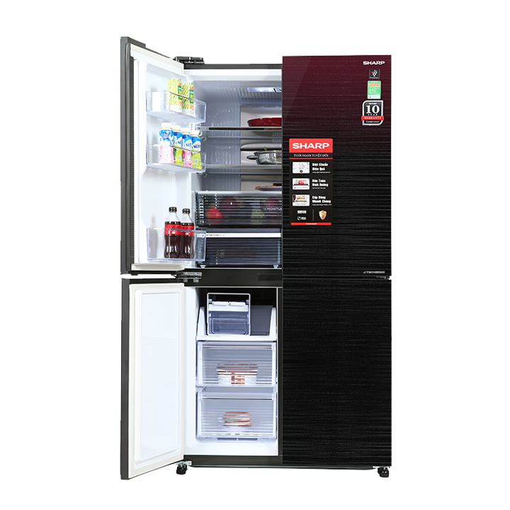 Tủ lạnh Sharp Inverter 525 lít SJ-FXP600VG-MR