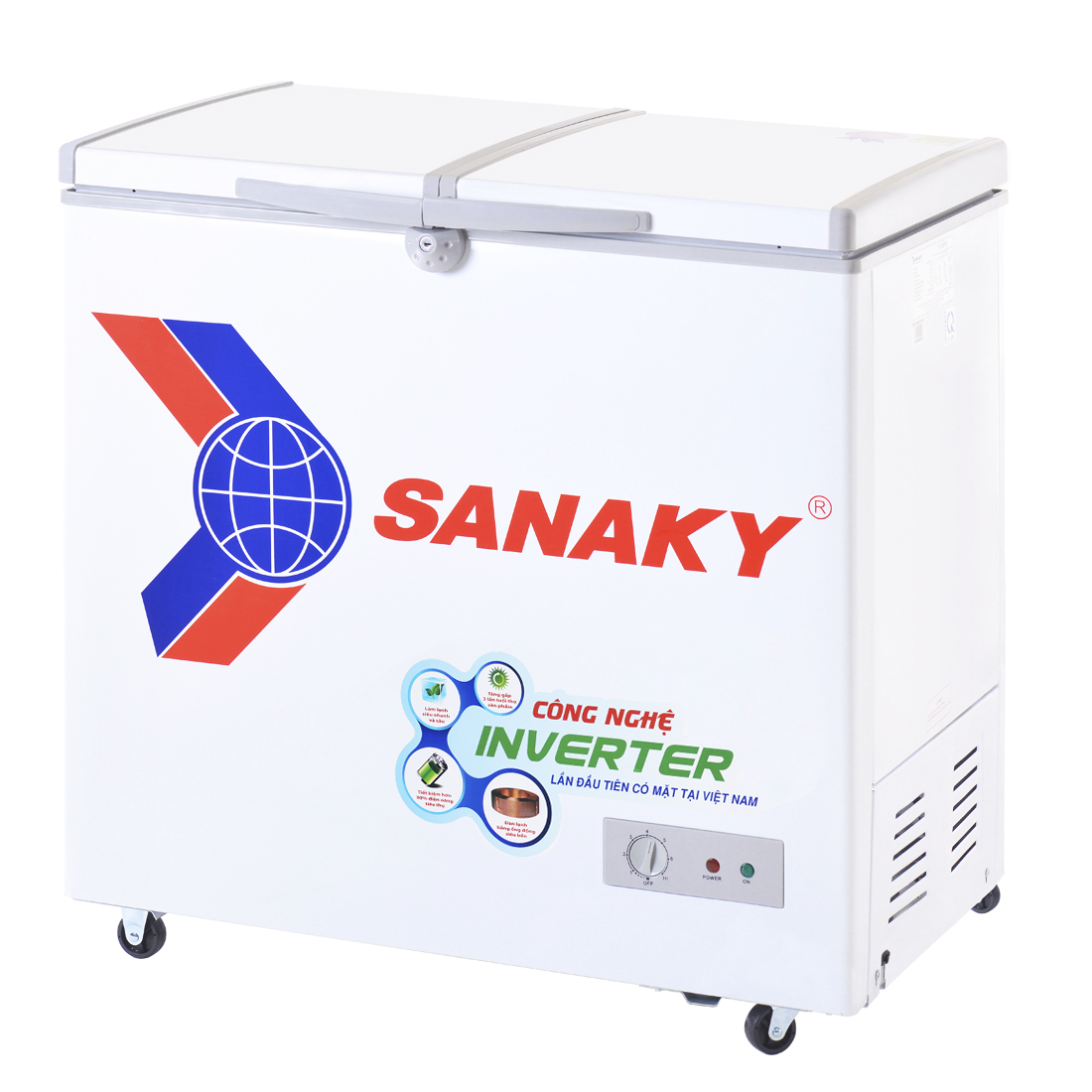 Tủ đông Sanaky Inverter 260 lít VH-3699W4K