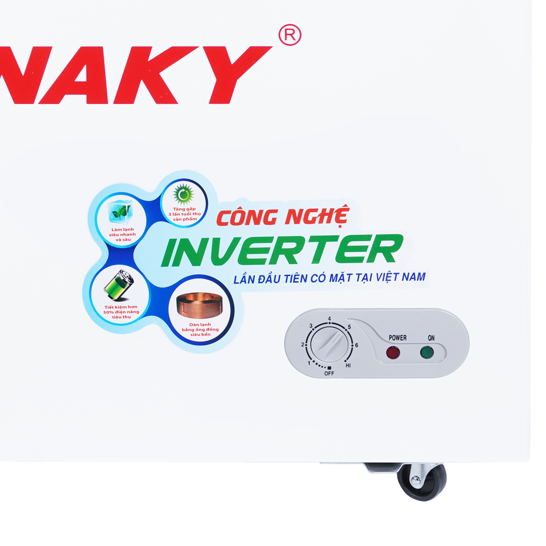 Tủ đông Sanaky Inverter 260 lít VH-3699W4K