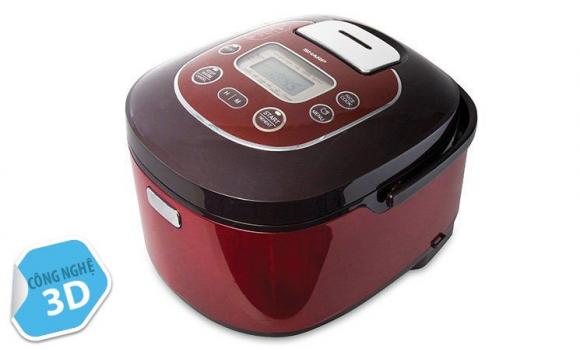 Nồi cơm điện tử Sharp 1.8 lít KS-TH18-RD