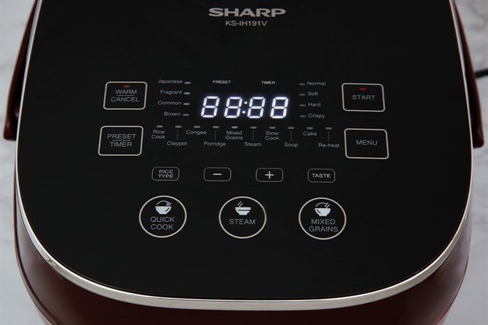 Nồi cơm điện cao tần Sharp 1.8 lít KS-IH191V-RD