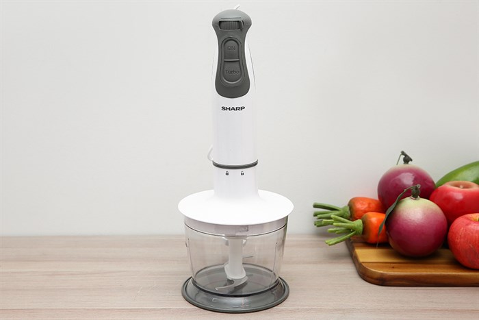 Máy xay sinh tố cầm tay Sharp EM-H076SV-WH