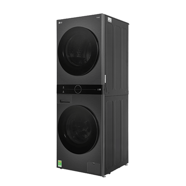 Tháp giặt sấy LG WashTower Inverter giặt 14 kg - sấy 10 kg WT1410NHB