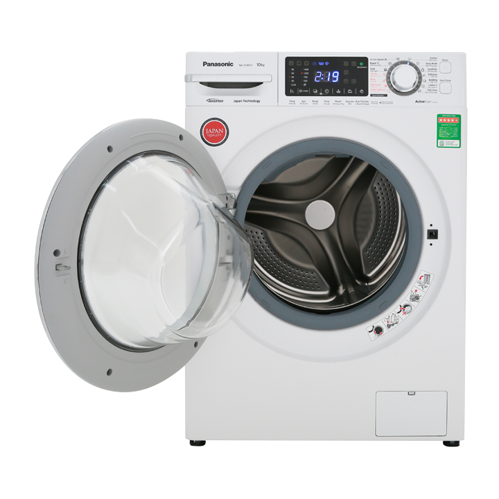 Máy giặt sấy Panasonic Inverter 10kg NA-V10FC1WVT