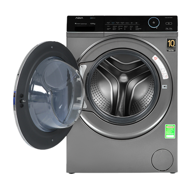 Máy giặt sấy Aqua Inverter 10 kg AQD-AH1000G.PS