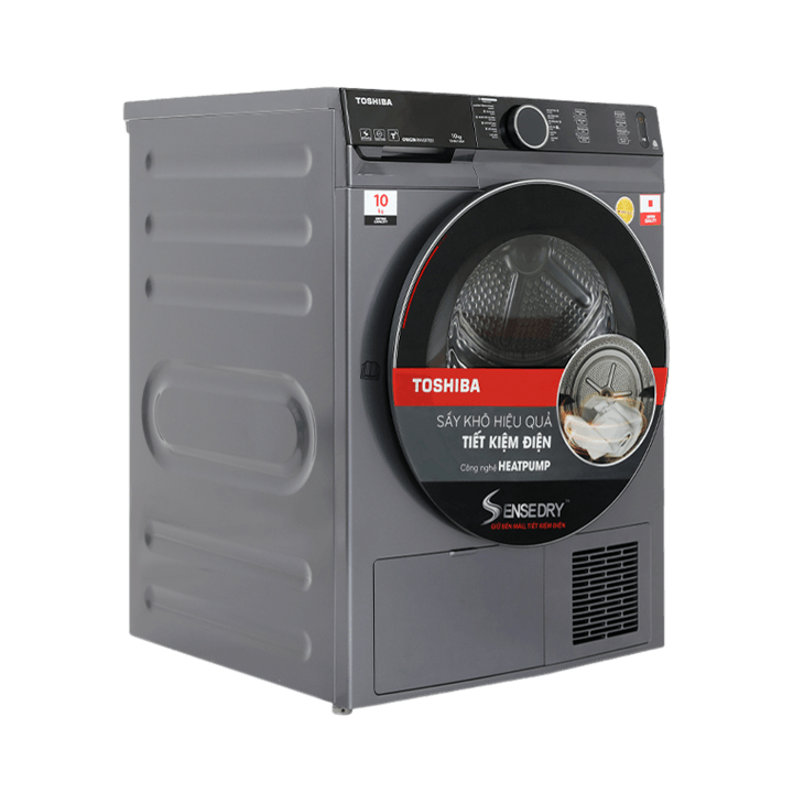 Máy sấy bơm nhiệt Toshiba Inverter 10 Kg TD-BK110GHV(MK)