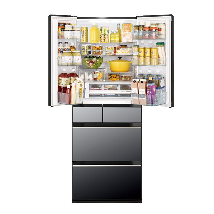Tủ lạnh Hitachi Inverter 617 lít Multi Door R-HW620RV(X)