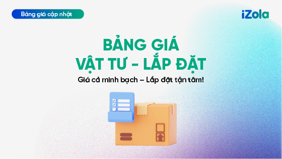 Bảng giá vật tư - Lắp đặt