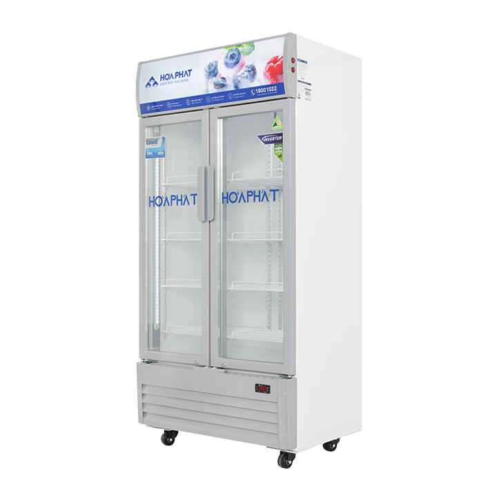 Tủ mát Hòa Phát Inverter 526 lít HSR D8526
