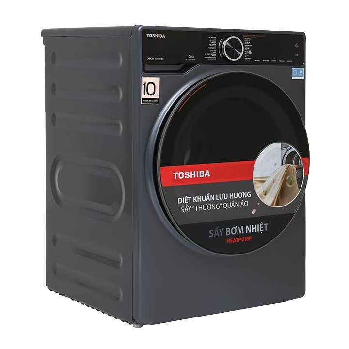 Máy sấy bơm nhiệt Toshiba 10 kg TD-T25BS110HWV(MG)