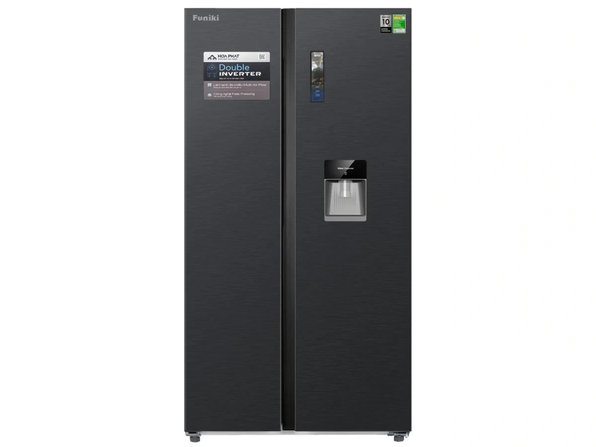 Tủ lạnh Funiki Side by Side 535 lít HR SS8535TDG