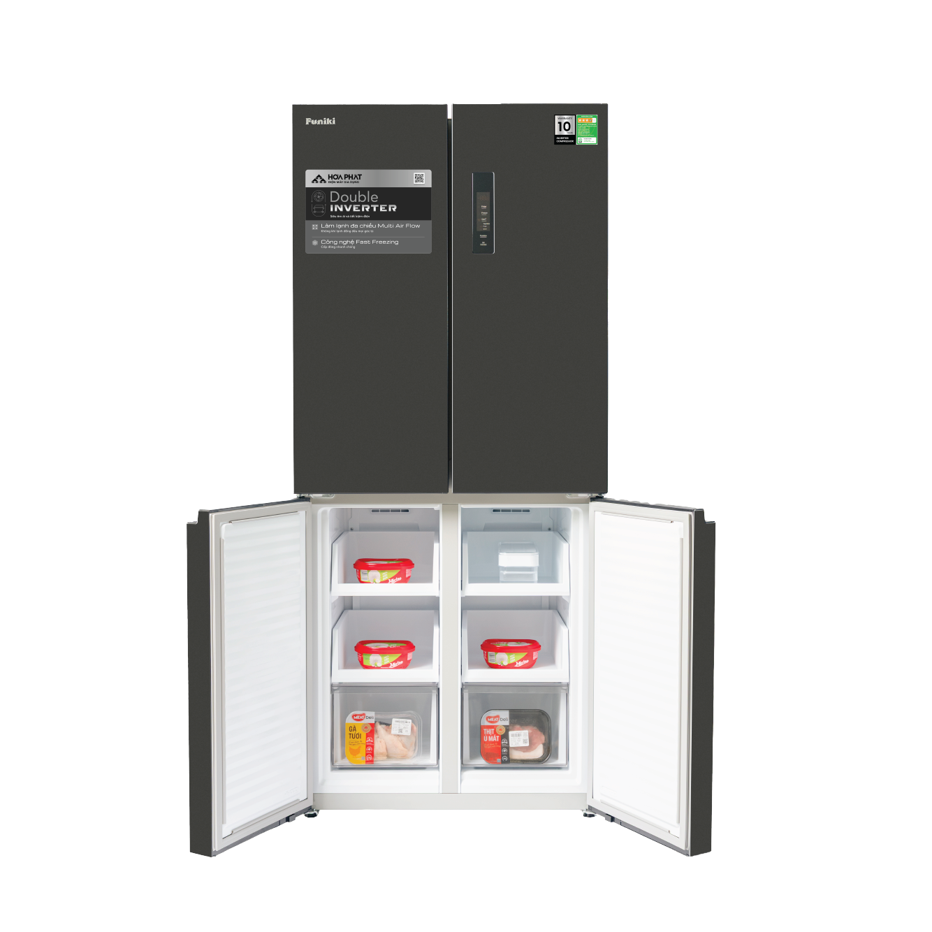 Tủ lạnh Funiki Multi Door 503 lít HR M8503TB