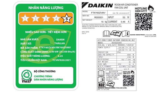 Máy Lạnh Daikin 3.5HP FTF85XV1V