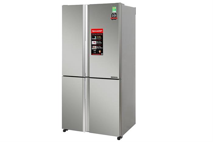 Tủ lạnh Sharp Inverter 572 lít Multi Door SJ-FXP650VG-SL