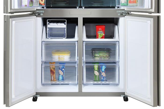 Tủ lạnh Sharp Inverter 572 lít Multi Door SJ-FXP650VG-SL