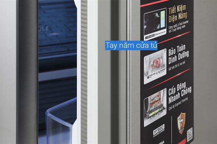 Tủ lạnh Sharp Inverter 572 lít Multi Door SJ-FXP650VG-SL