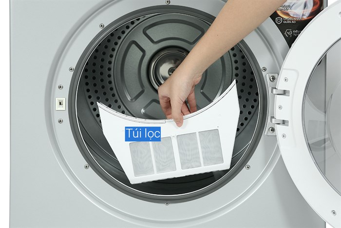 Máy sấy thông hơi Galanz 8 Kg DV-80T5C(S)