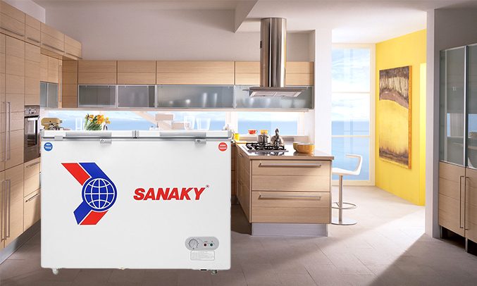 Tủ đông Sanaky 485 lít VH-668W2