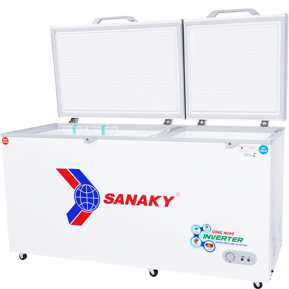 Tủ đông Sanaky Inverter 485 lít VH-6699W3
