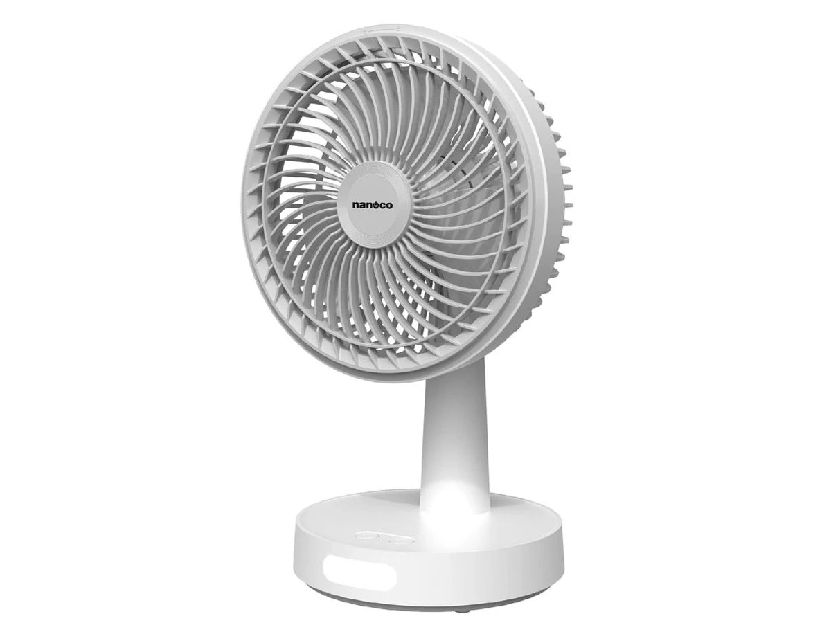 Quạt sạc Nanoco NRF6536W